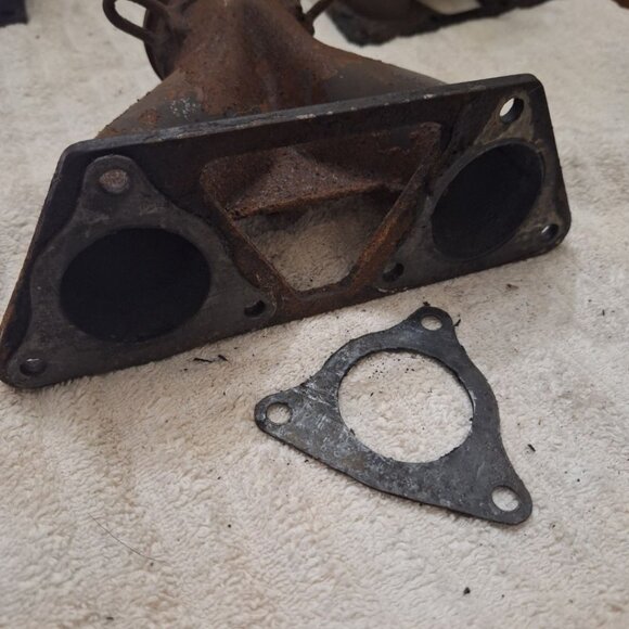 1998‎ Polaris 600 Y Pipe Exhaust Manifold OEM Pre Owned Snowmobile Sled - Picture 6 of 6